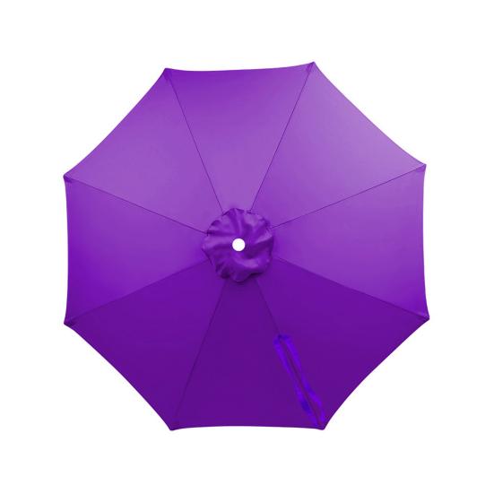 Umbrella Replacement Canopy UV Protection Outdoor Garden Patio Backyard Parasol Market Table Top Umbrella Replacement Fabric Cloth Cover