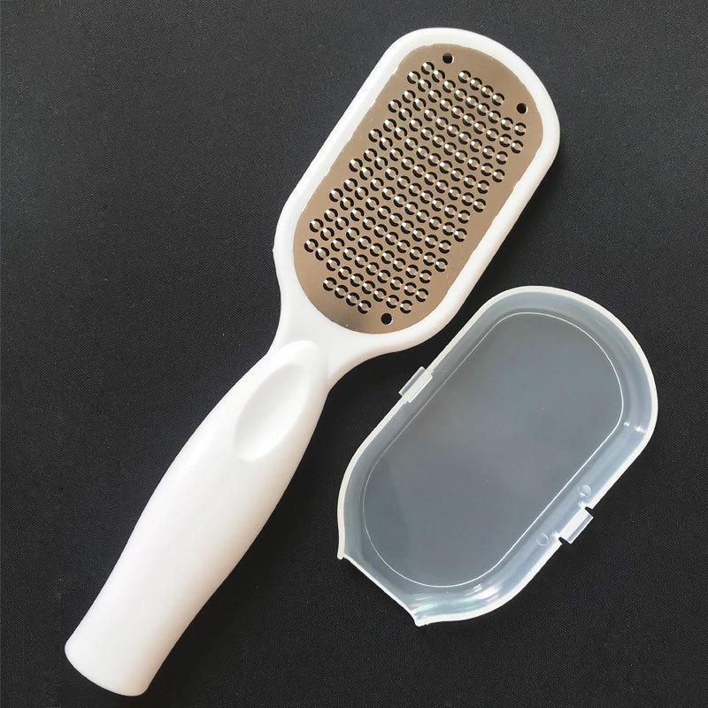 Stainless Steel Foot File - Callus & Dead Skin Remover for Sole & Heel