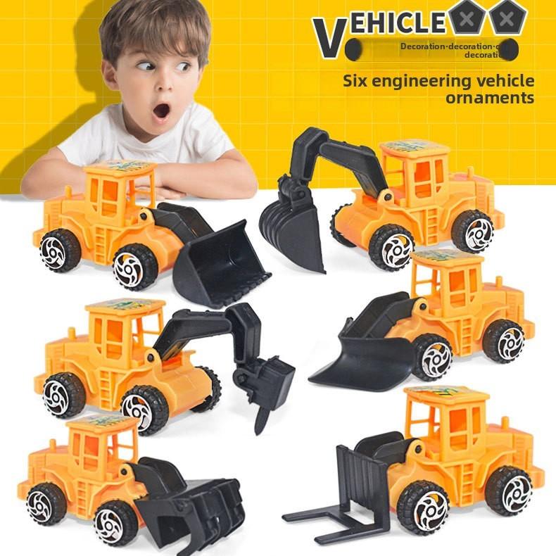Engineering Vehicle Toy Set With Multiple Styles For Kids Learning And Develop