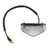 12 LED Motorcycle Headlight And Taillight Wide Angle And Reflective Coating