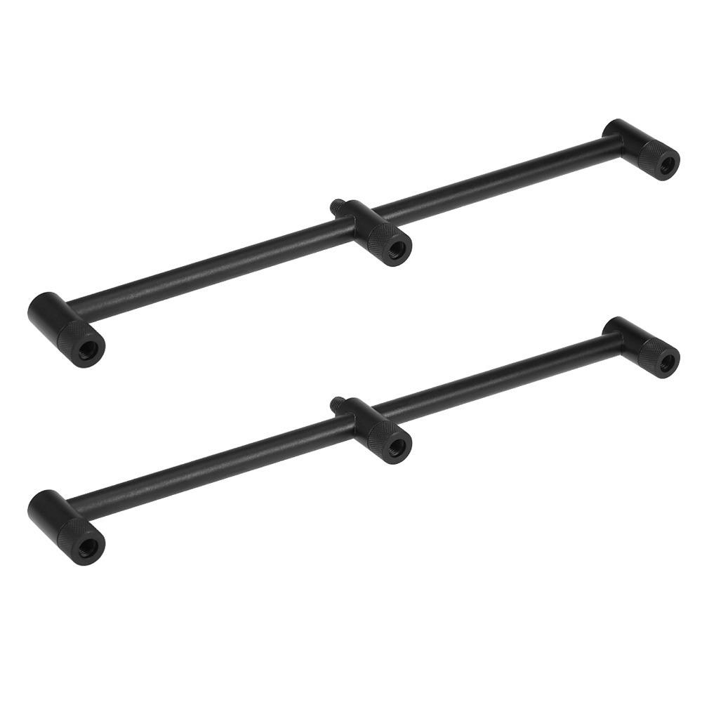 2PCS M3/8 Interface Fishing Buzz Bar Aluminum Alloy Fishing Rod Holder Fishing Bite Alarm 2PCS-36cm