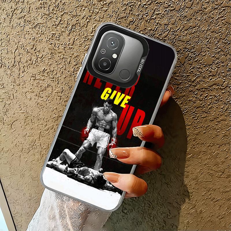 Mike Tyson Boxer Man Soft Phone Case for Xiaomi Redmi 15C 15 14C 13C 12C Poco X5 X6 X7 Pro X3 F8 F7 Ultra M8 13 12 Cover Back Sh