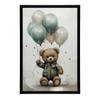 Teddy Bear Balloon World Teddy Bear Balloon World, 30X40 Cm, Frameless, Matte Paper 230 Gsm