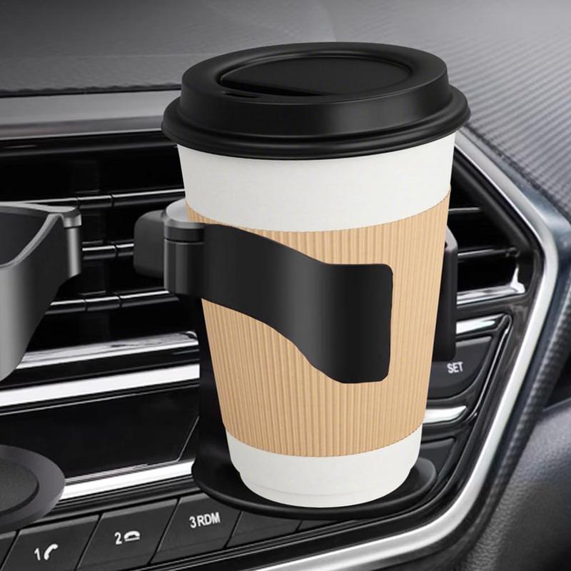 Car Beverage Holder Auto Air Vent Adjustable Drink Cup Holder Large Capacity Vehicle Storage Tool for Universal Car Cup Holder
