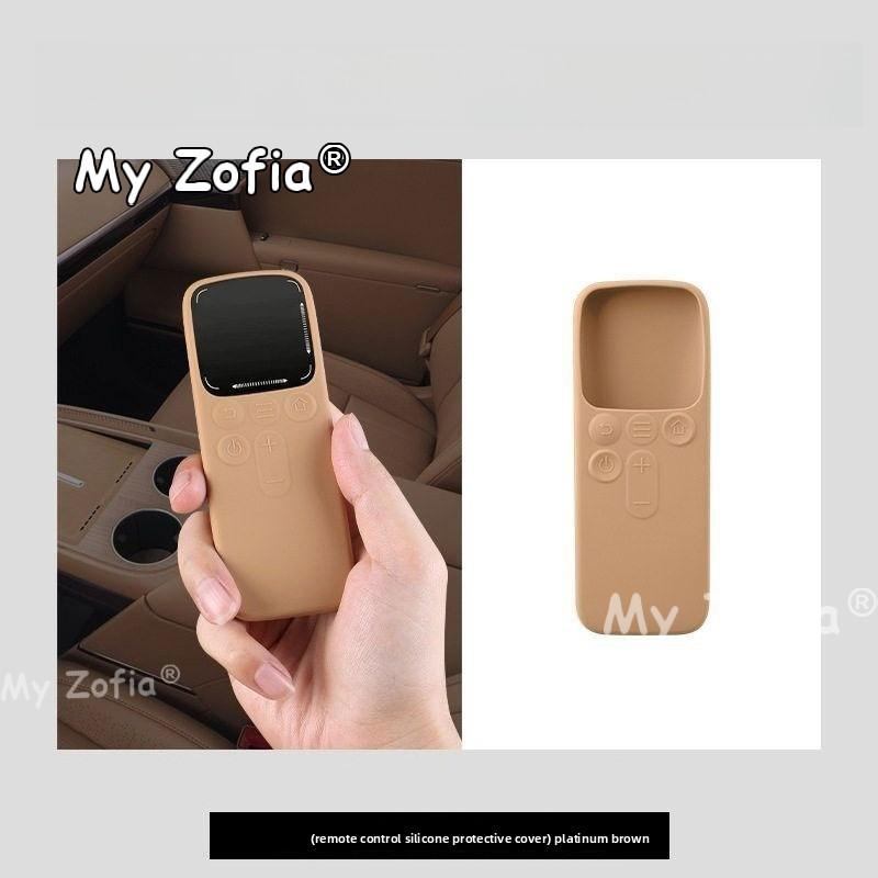 For Xpeng GX 2026 2027 Car Rear TV Remote Controller Protective Cover Flexible Silicone Protector Vehicle Remote Accessories