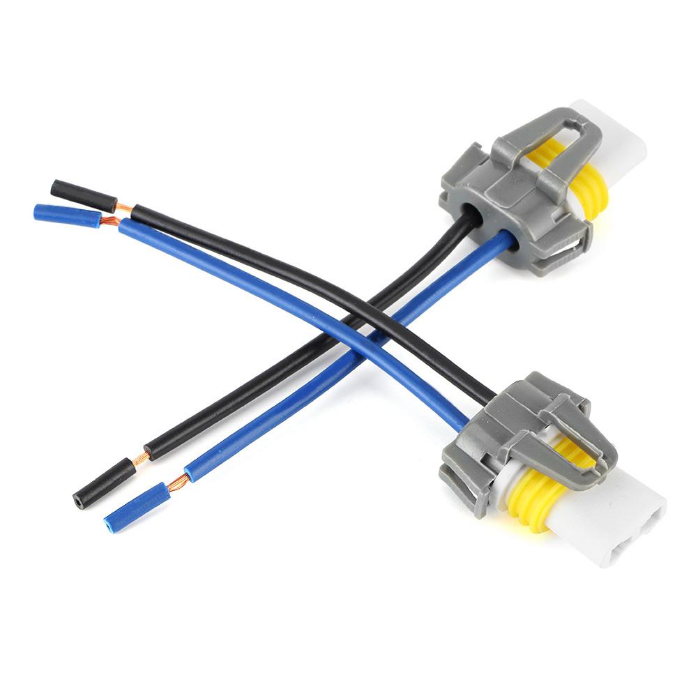 

2 шт. 9005 9006 H10 Универсальный адаптер Разъем жгута проводов Провода для фар Противотуманные фары