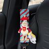 SpongeBob SquarePants Plush Car Seat Belt Shoulder Pad Cover - Soft Cartoon Vehicle Interior Accessory Kids Adults
