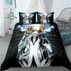 3D Exquisite Anime bleach Bedding Set Duvet Cover Pillowcase Kids Boy Girl Bedroom Decoration Single/Double/Queen Size Gift