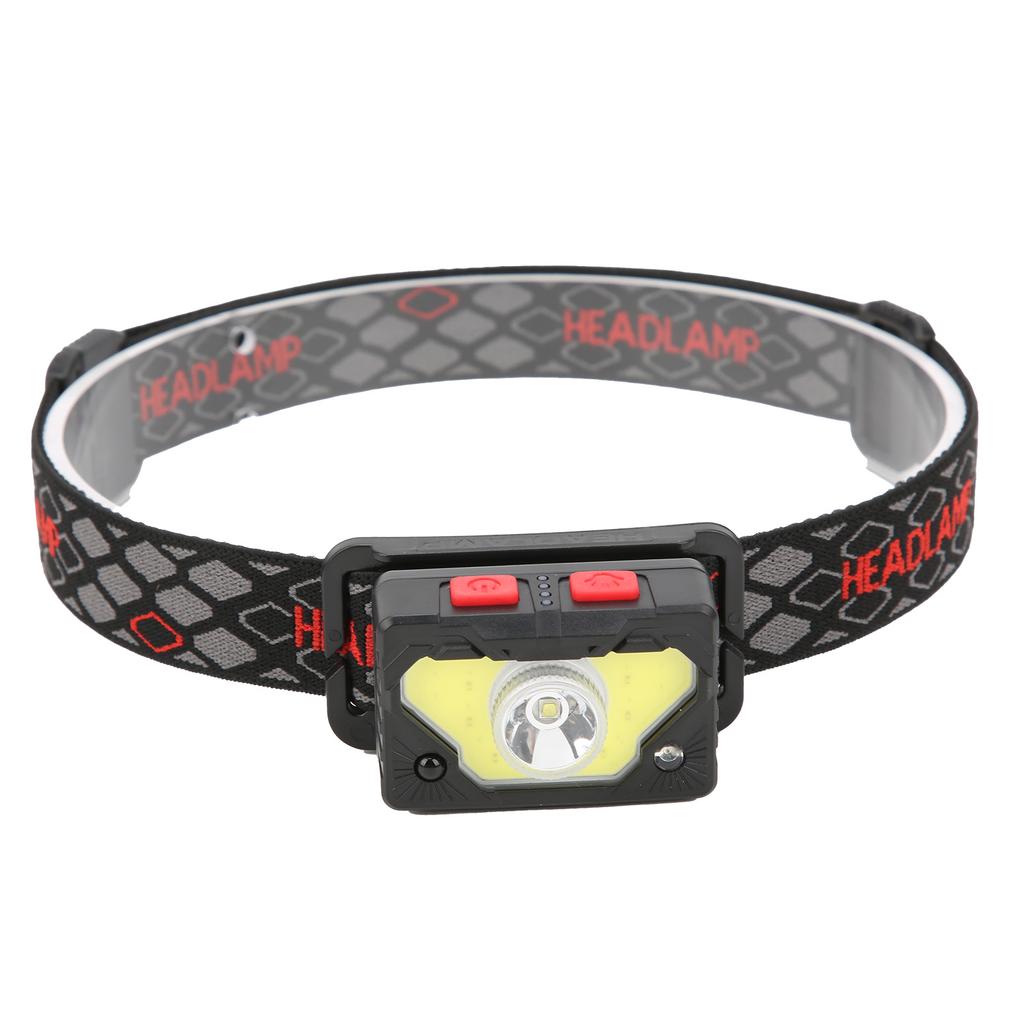 Oppladbar hodelykt Liten bærbar Multi-vinkeljustering Bred anvendelse Hodelykt for