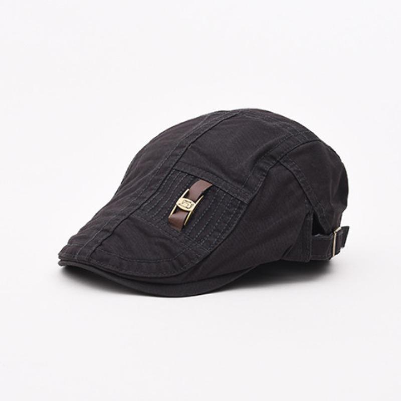 Cowboystoff Andetungehatt Herre Retro Fremoverlue Englandstil Beret Herre- og damehatt