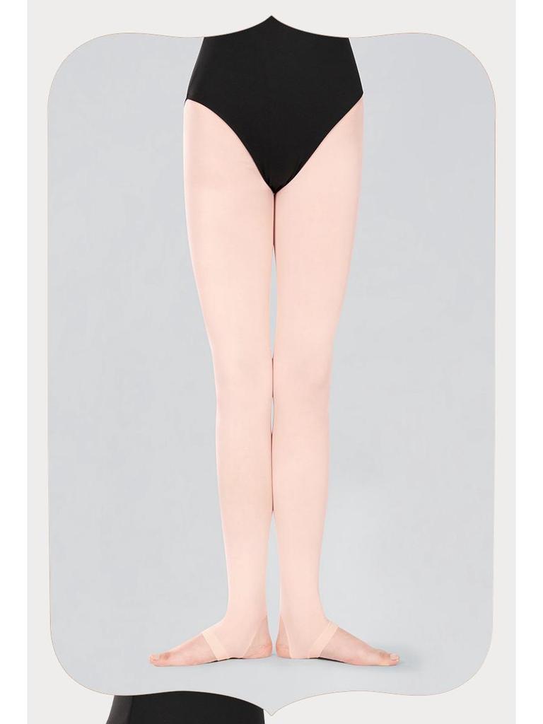 Șosete de dans pentru fete: Colanți pentru Practică Profesională, Colanți de Balet Subțiri cu Catifea și Picior