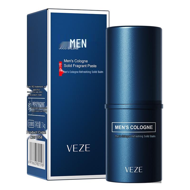 

Fanzhen Men s Solid Perfume Balm - Light Fresh Scent, Portable Pocket-Sized Cologne.