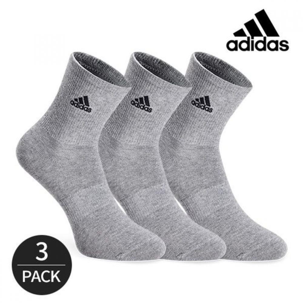 

Adidas Women s Simple Plain Embroidery Mid neck Socks 3P GY 31864894
