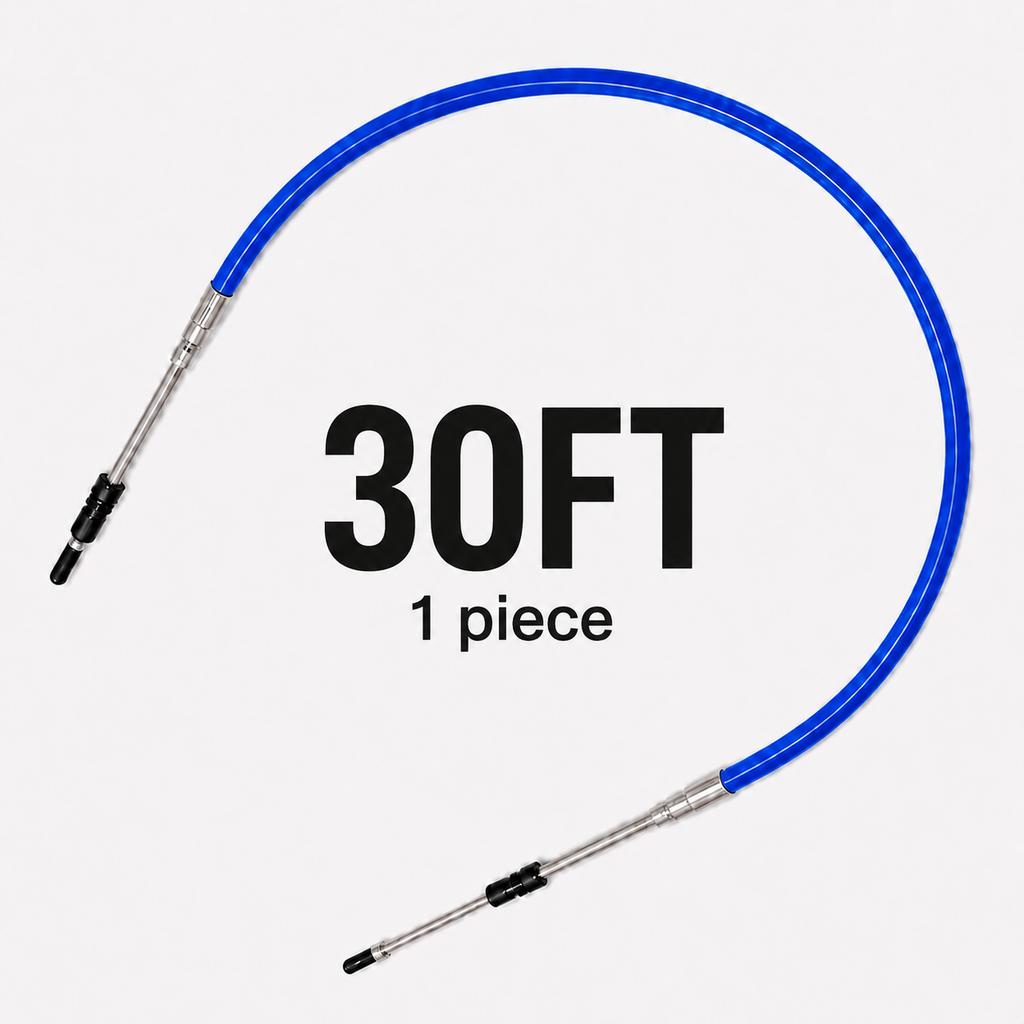 Marine Outboard Throttle Shift Cable, Boat Motor Remote Control Cable, Engine Gear Operation Lever Pull Wire Replacement