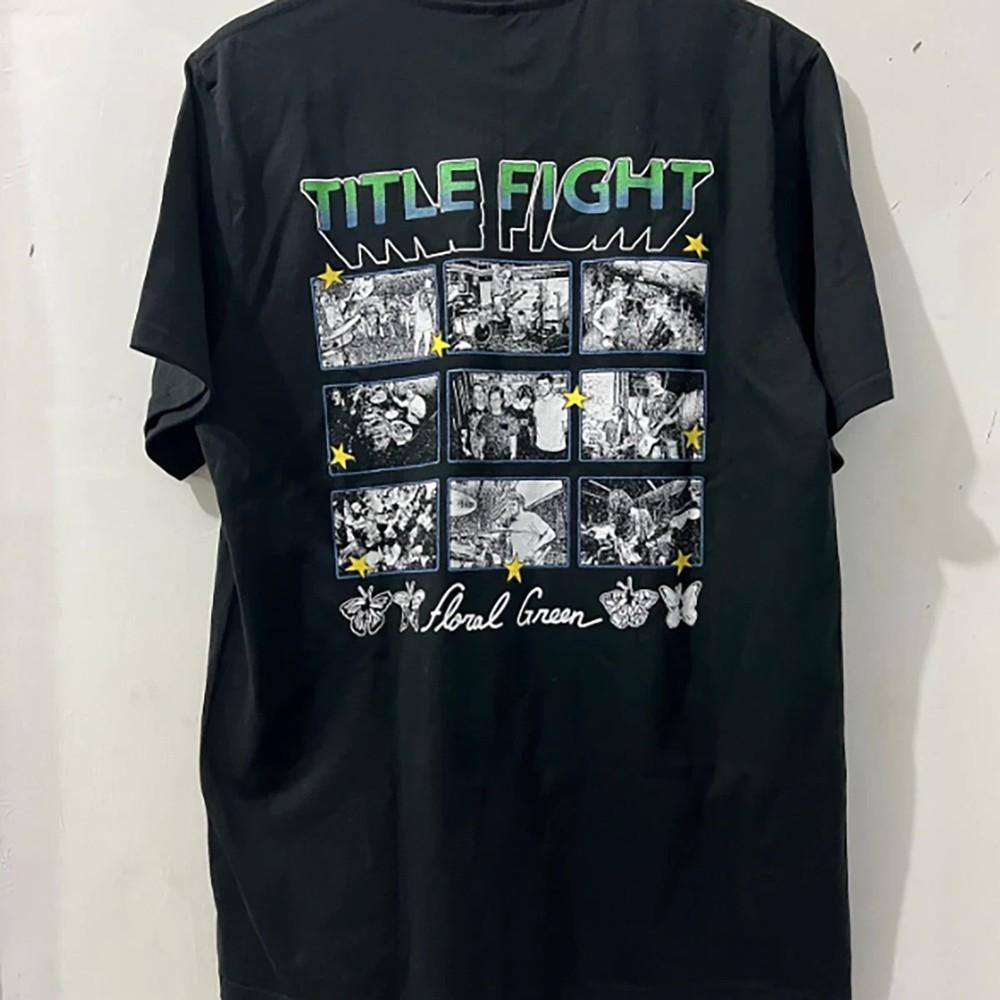 Редкая Коллекция Title Fight Подарок для Фаната Унисекс S–5XL Черный AD608 Унисекс Футболка M