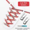 Colorful Elastic Laces Sneakers Magnetic Lock Shoe laces without ties Kids Adult Tennis No Tie Shoelaces for Shoes Accessories
