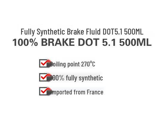 IPONE Racing Full Synthetic Brake Fluid for Kawasaki and French Motorcycles