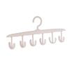 6‑Hook Multifunctional Hanger Wardrobe Storage Organizer for Women Bra Scarf Men Tie Belt Household Closet Clothes Rack Accessory