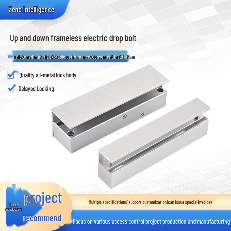 Водонепроницаемый электрический ригельный замок из нержавеющей стали для стеклянных дверей - Профессиональный контроль доступа