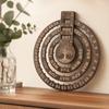 Moon Phase Display Rotating Calendar 12.01X10.83in Desk Calendar  Living Room Decor