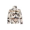 Columbia Color Block Fleece Lined Casual Stand Collar Jacket Women jackets White AR2904-193