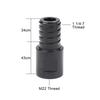 Thread Adapter For Diamond Drill Core Bits 1 1/4" M22 Thread Connection Convertor Tools