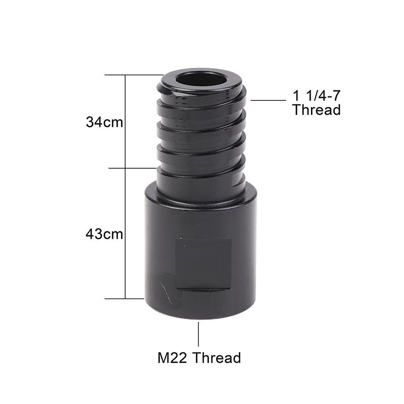 Gjengeadapter for diamantbor 1 1/4" M22 gjengekobling Konverteringsverktøy