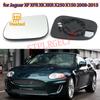 Pour Jaguar XF XFR XK XKR X250 X150 2008-2015 – Verre De Rétroviseur Latéral Chauffant De Remplacement Avec Plaque, Gauche Et Droite
