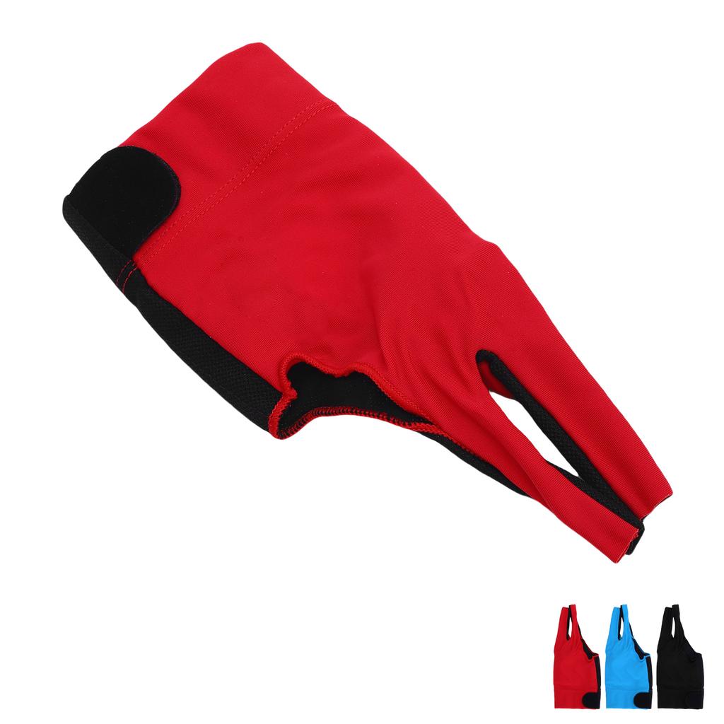 3 Finger Billiard Pool Glove Professional Breathable Anti Slip Right Hand Cue Sport Glove for Men Wo