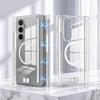 Matte Magnetic Dual Flip Hinge PC Cover For Samsung Galaxy Z TriFold Tri-Fold For MagSafe Wireless Translucent Plastic Back Case