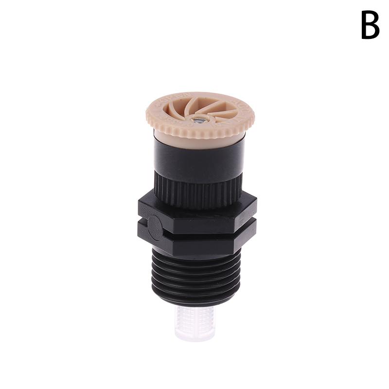 

Водяной разбрызгиватель 1/2 дюйма, пластиковая резьба 0-360 градусов, регулируемая насадка для полива газона, фермерского сада, провод с наружной/внутренней резьбой external thread