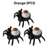 1-5PCS Halloween LED Eyeball Candle Lamp with Spider Design Glowing Pumpkin Light for Party Atmosphere Decoration Prop Spooky