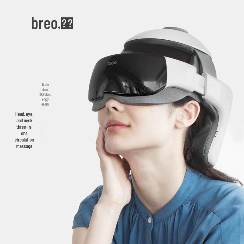 Breo iDream3s Head and Eye Massager Helmet