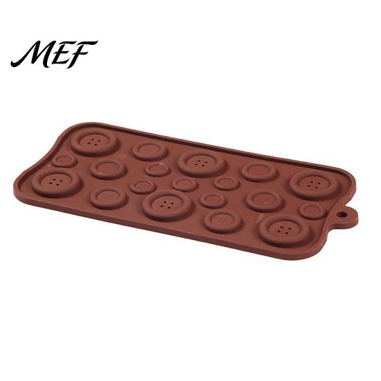 Chocolate Frosting Molds 19-Hole Silicone Button Molds, Three Sizes DIY Cake Decorating Tray, Birthday Party Supplies Flexible Easy