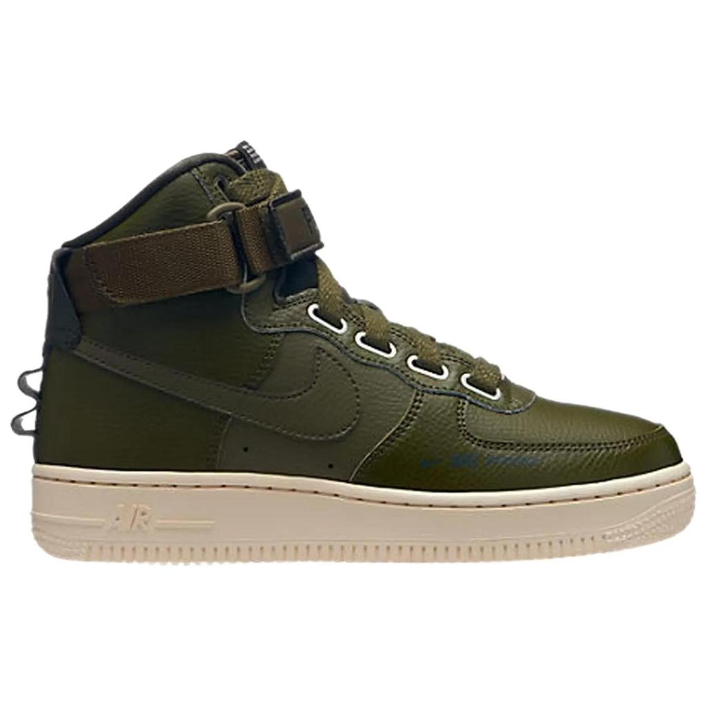 Nike Womens Air Force 1 High Utility 'Olive Canvas' (women's sizes) Olive Canvas / Light Cream-Sequoia-Olive Canvas Skate Shoes AJ7311 300