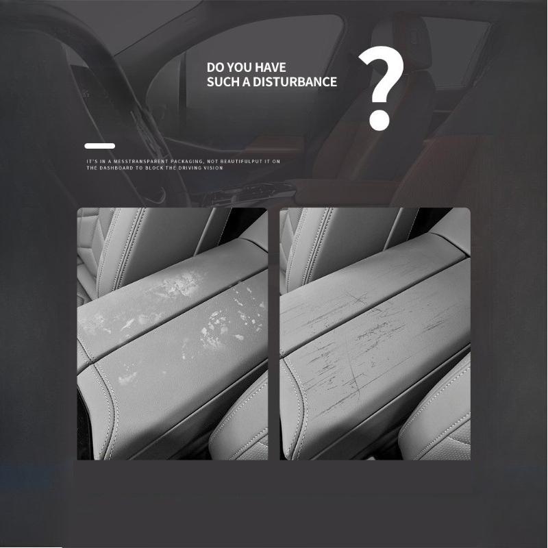 For Changan CS75 4th Armrest Box Cover Pad Leather Central Armrest Box Protective Cover Case Protector Phone Storage Decoration