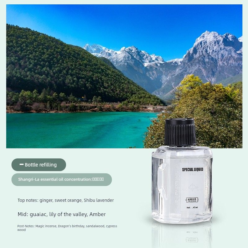 Smart Timing Deodorant Mute Small USB Aroma Diffuser Shangri-La (One Bottle of Refill)
