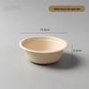 KASHICONG Disposable Biodegradable Thickened Paper Bowls