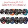 22mm Silicone Band for Huawei Ultimate 2 Strap Sport Men Women Classic Buckle Wrist Band for Huawei GT6 5/6 5 Pro 46mm