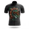Mens Cycling Jersey Shorts Set Quick-Dry Breathable Road Bike Apparel