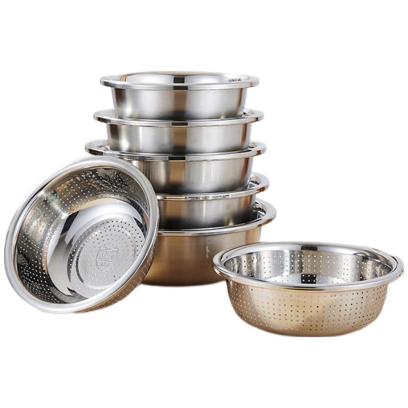 Jing Ling Xin 304 Stainless Steel Kitchen Bowls