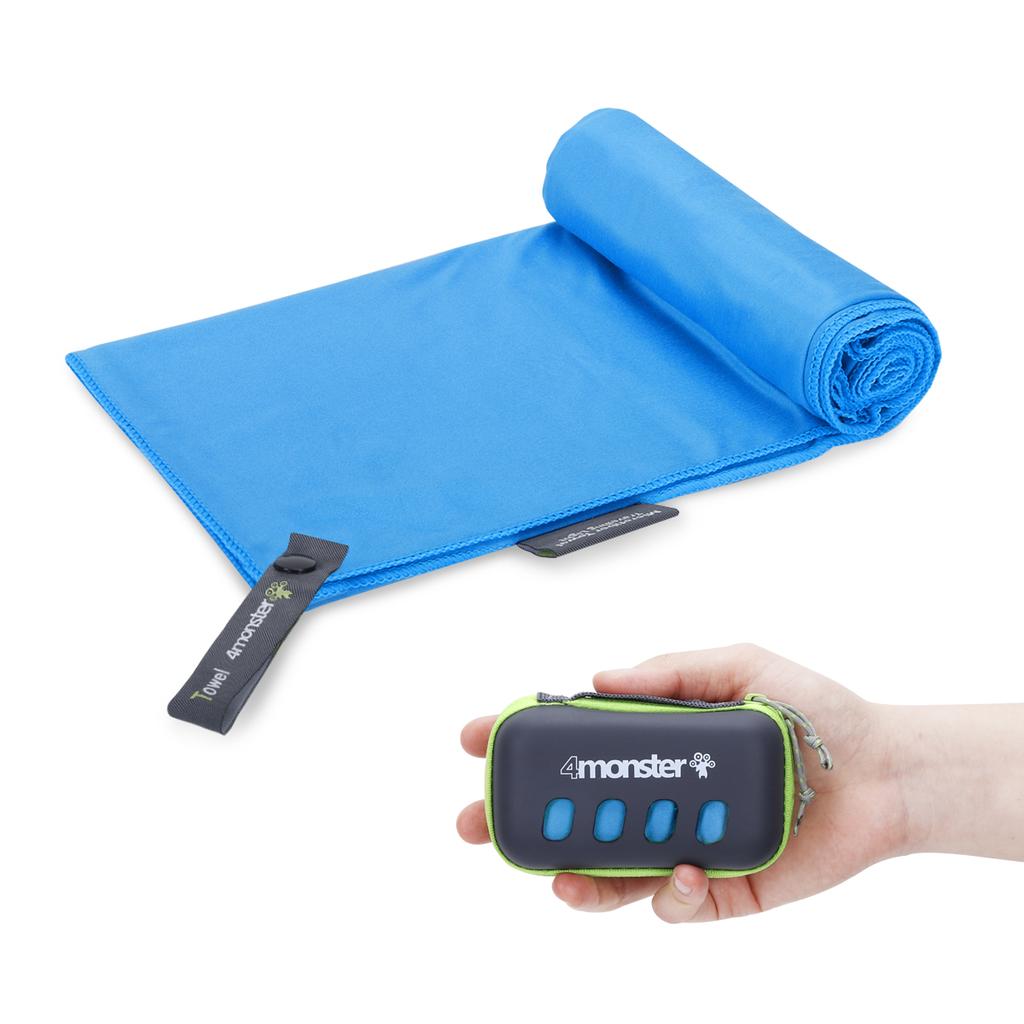 4Monseuteo Sports Towel S Blue