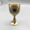 Copperware Brass Rose Wine Cup Brass High Wine Cup Home Tableware Copper Cup Can Be Used Wine Cup Crafts