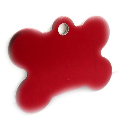 [C3722] - Red 'Bone' Animal Medal