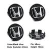 69mm/58mm Car Wheel Hub Cover Tires Center Replace Cap Accessories For Honda civic Laccord fit jazz  CRV pilot odyssey passport