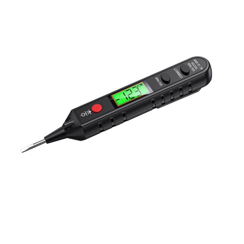 Multifunktioneller berührungsloser Spannungsdetektorstift mit LED-Anzeige und ergonomischem Griff Taschenlampen Schaltungstester Werkzeug