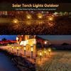 1/2/4pcs 12LED Solar Flame Light Outdoor Torches Landscape Lamp For Outdoor Courtyard Garden Yard Halloween Decorations