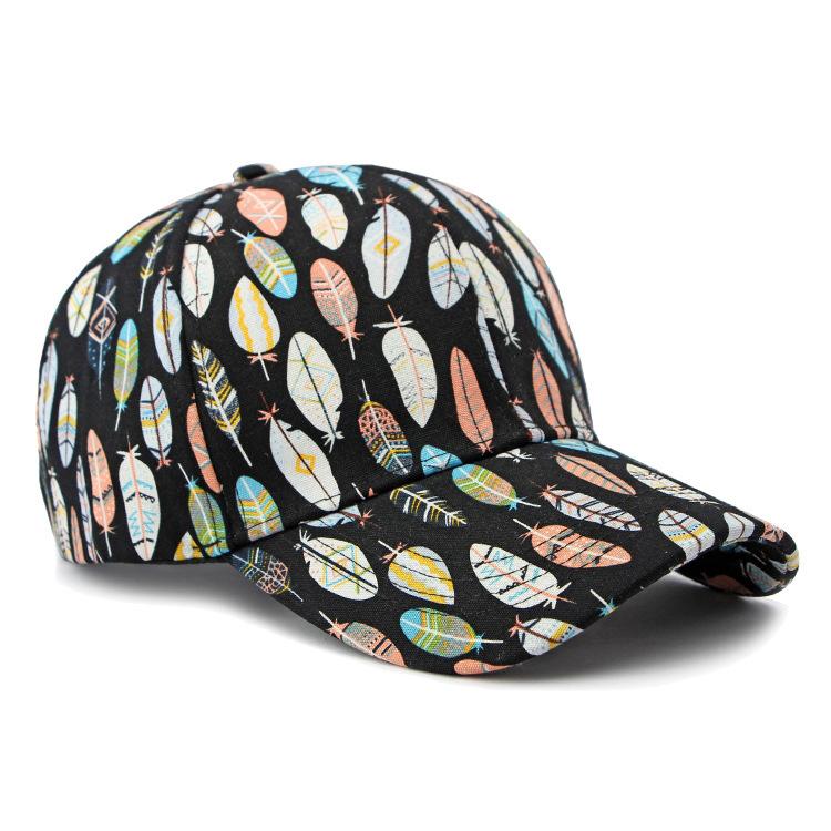 Printed Cap Female Top Baseball Cap Male