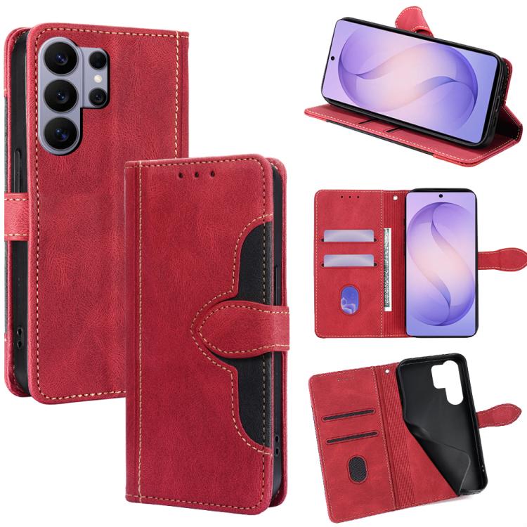 Skin Feel Magnetic Buckle Leather Phone Case For Samsung Galaxy S26 Ultra 5G