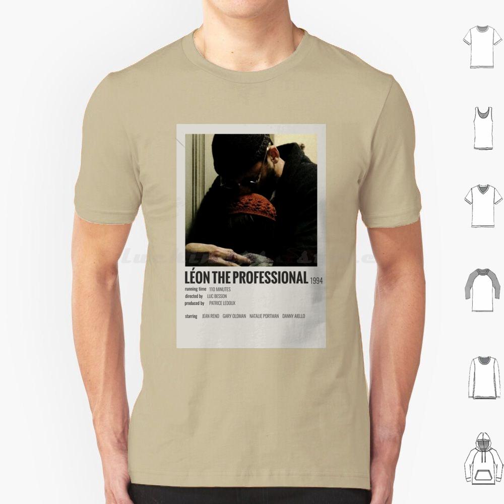 Léon The Professional 1994 T Shirt Big Size 100 Cotton Leon Movie Leon The Professional Natalie Portman Mathilda Film Jean S